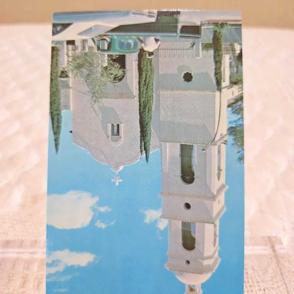 Vintage 1970's Our Lady of Guadalupe Church Mexico McGrew Postcard UNP